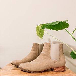 Taupe Chelsea Boots